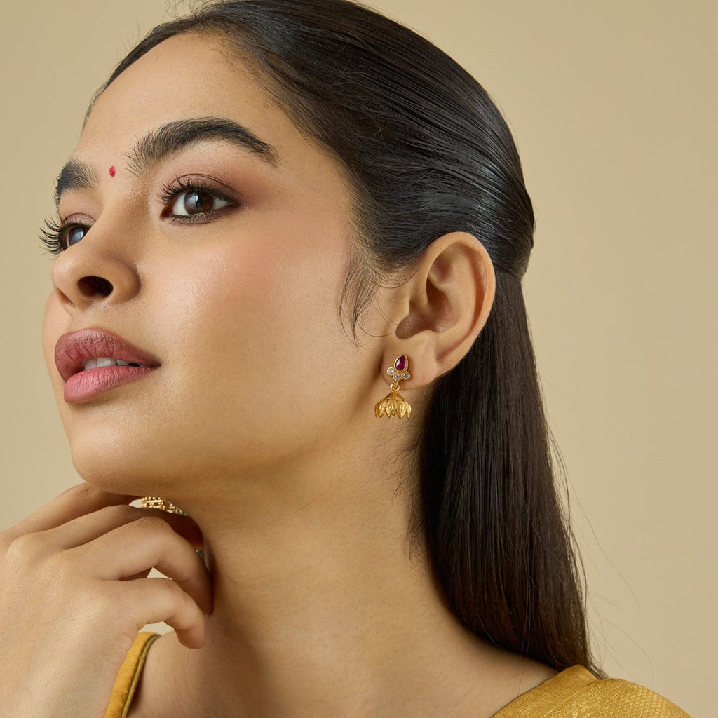 Temple Earring Silver Temple Earring 181812