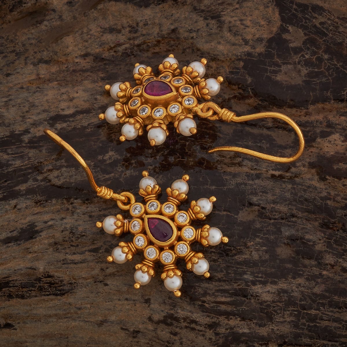 Temple Earring Silver Temple Earring 182391