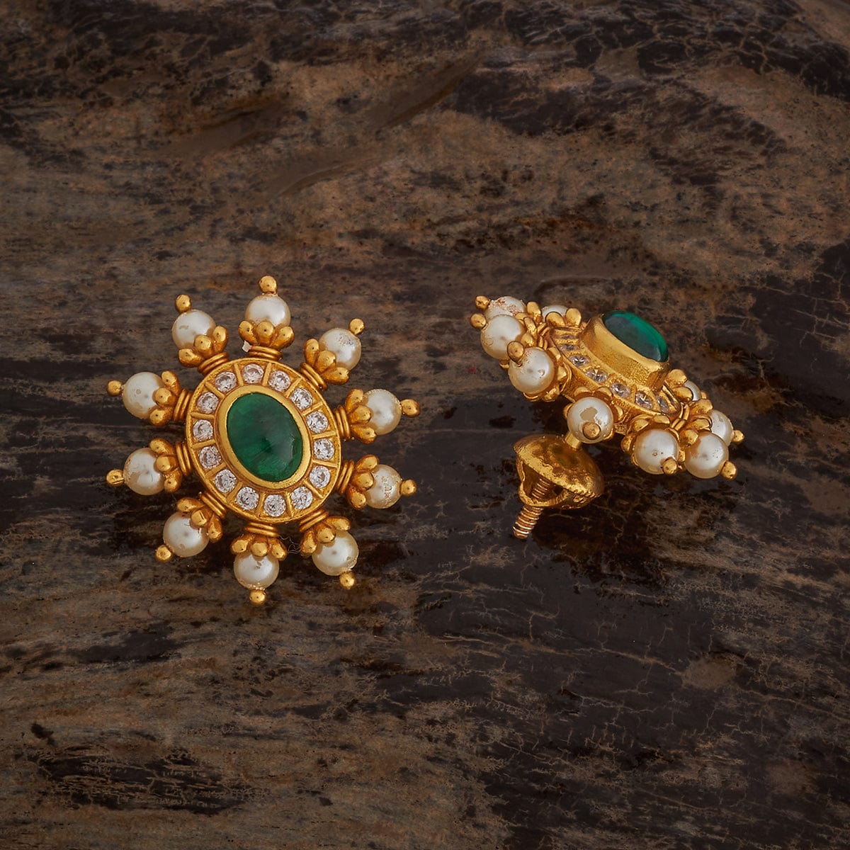 Temple Earring Silver Temple Earring 182397