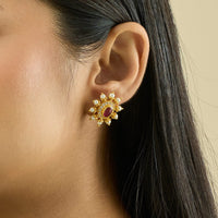 Temple Earring Silver Temple Earring 182397