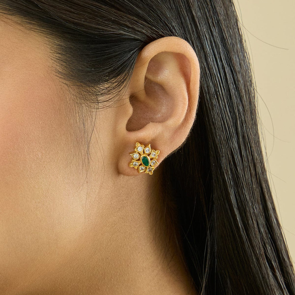 Temple Earring Silver Temple Earring 182399