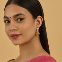 Temple Earring Silver Temple Earring 182672