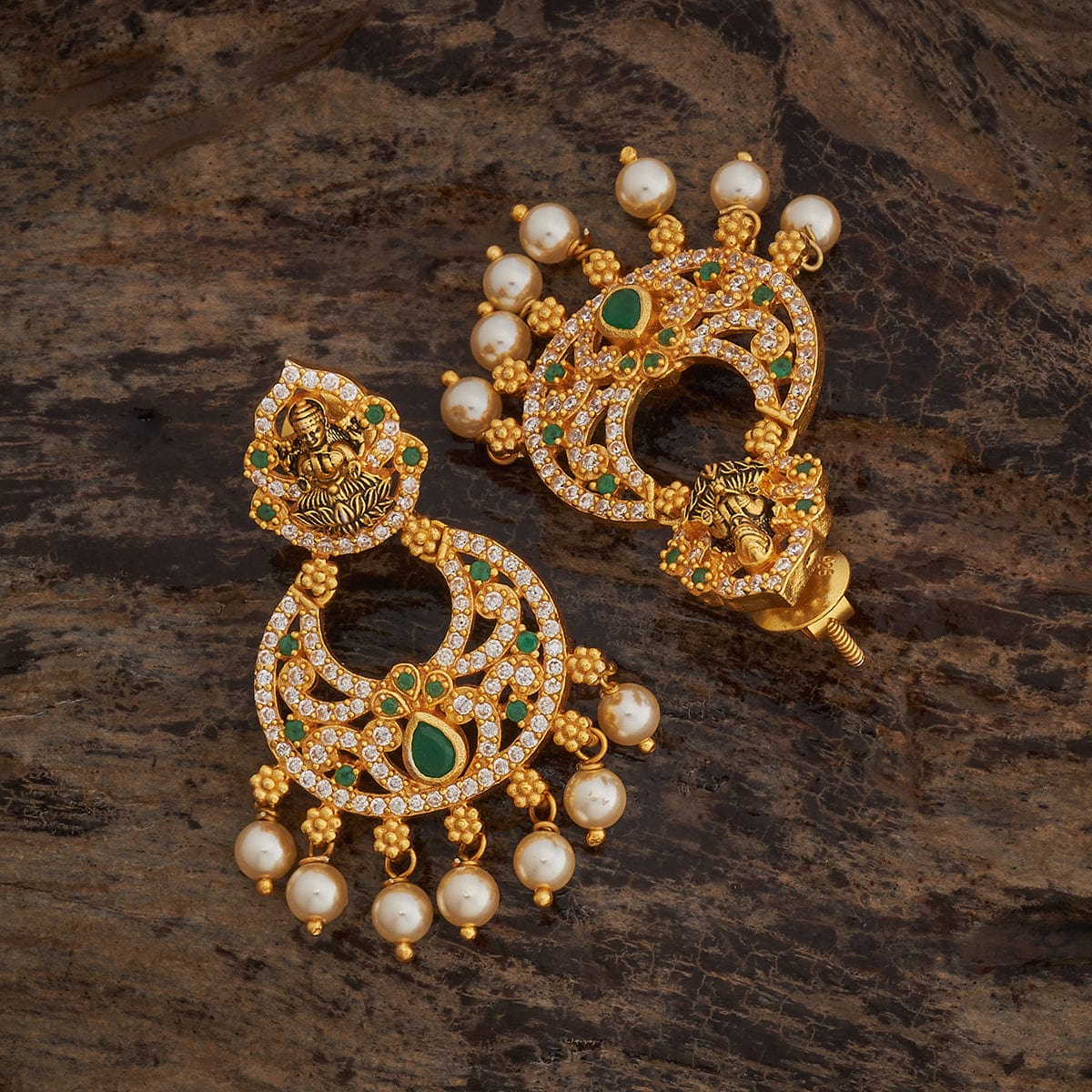 Temple Earring Silver Temple Earring 182819