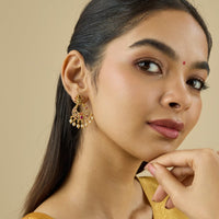 Temple Earring Silver Temple Earring 182819