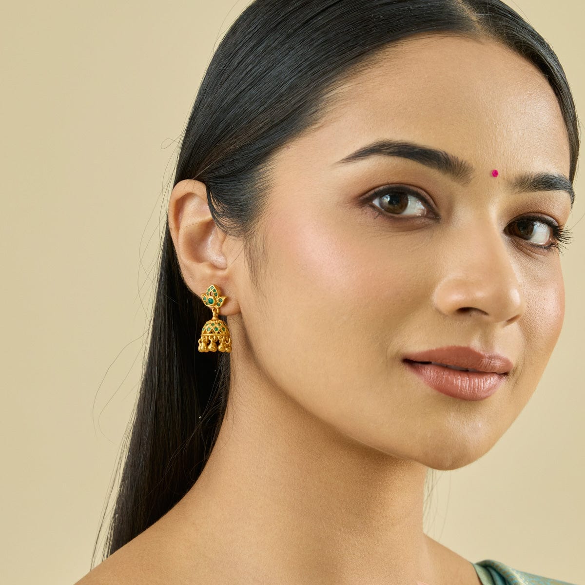 Temple Earring Silver Temple Earring 183350