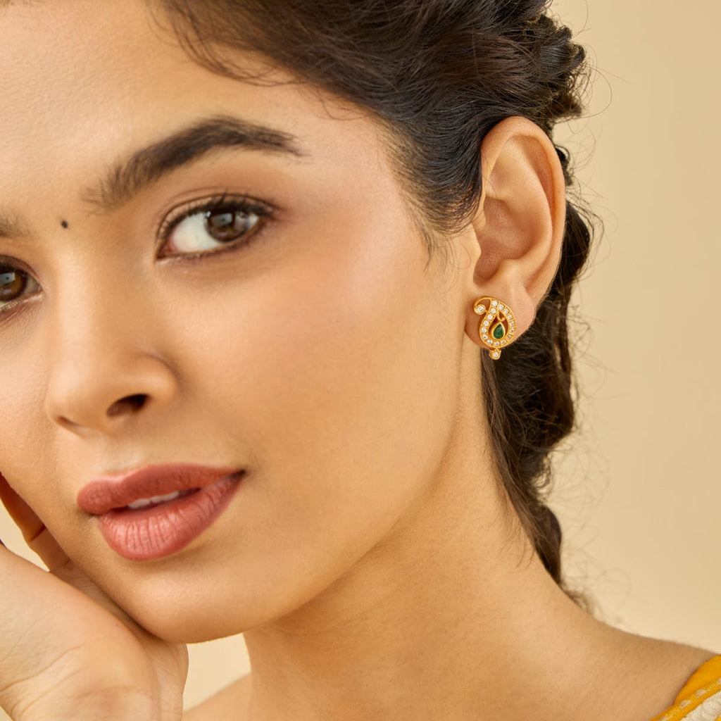 Temple Earring Silver Temple Earring 186499