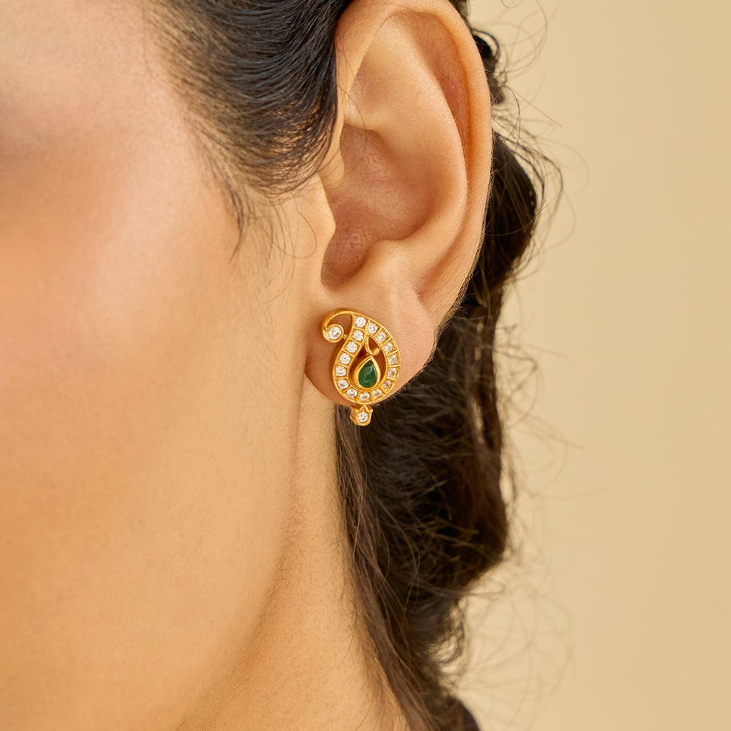 Temple Earring Silver Temple Earring 186499