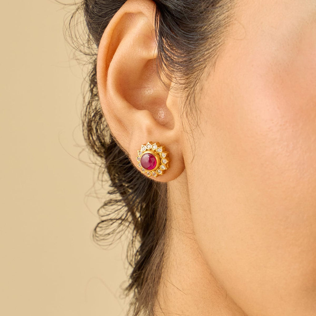 Temple Earring Silver Temple Earring 186500