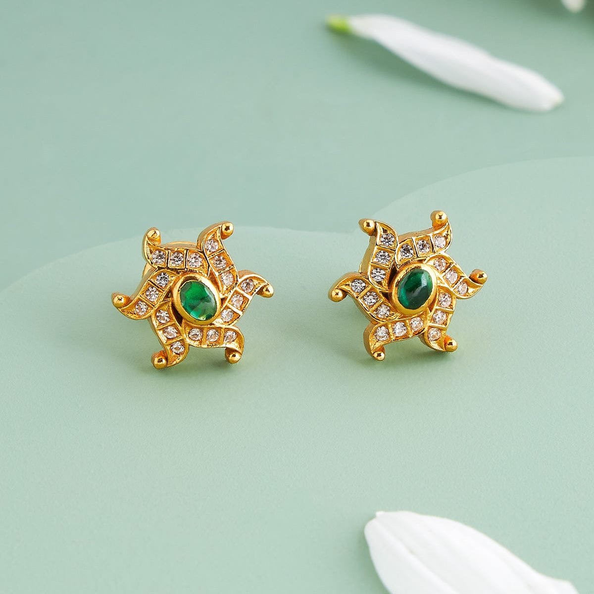 Temple Earring Silver Temple Earring 186501