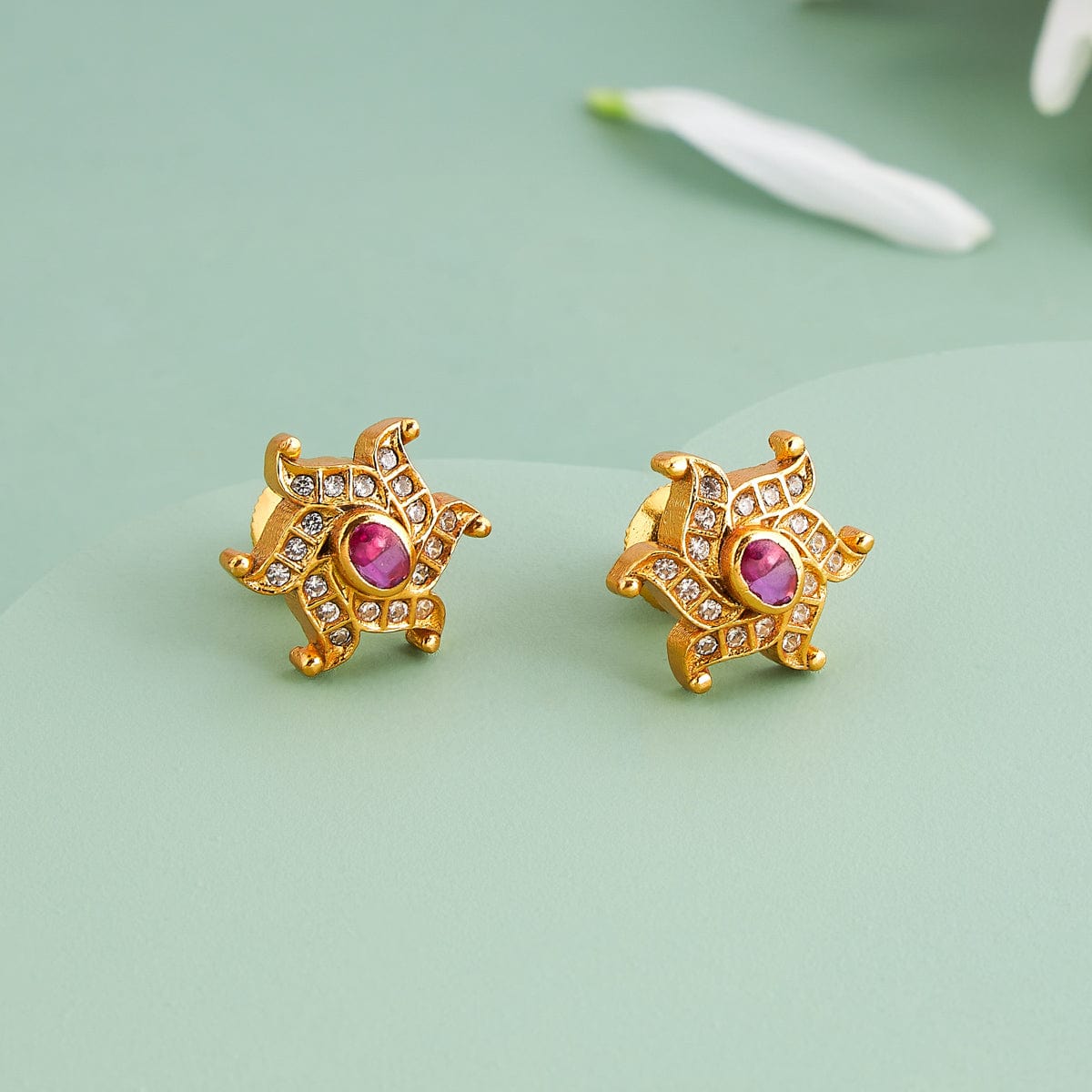 Temple Earring Silver Temple Earring 186501