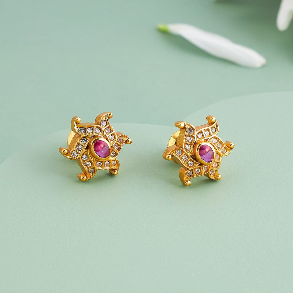 Temple Earring Silver Temple Earring 186501