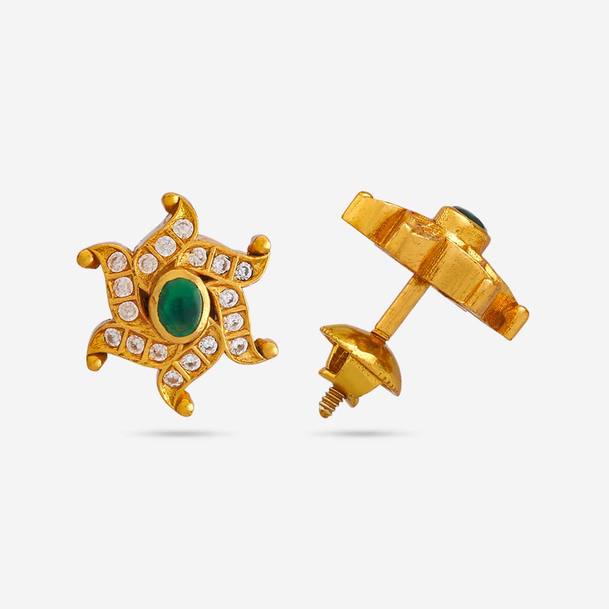 Temple Earring Silver Temple Earring 186501