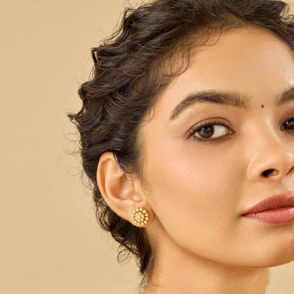 Temple Earring Silver Temple Earring 186503