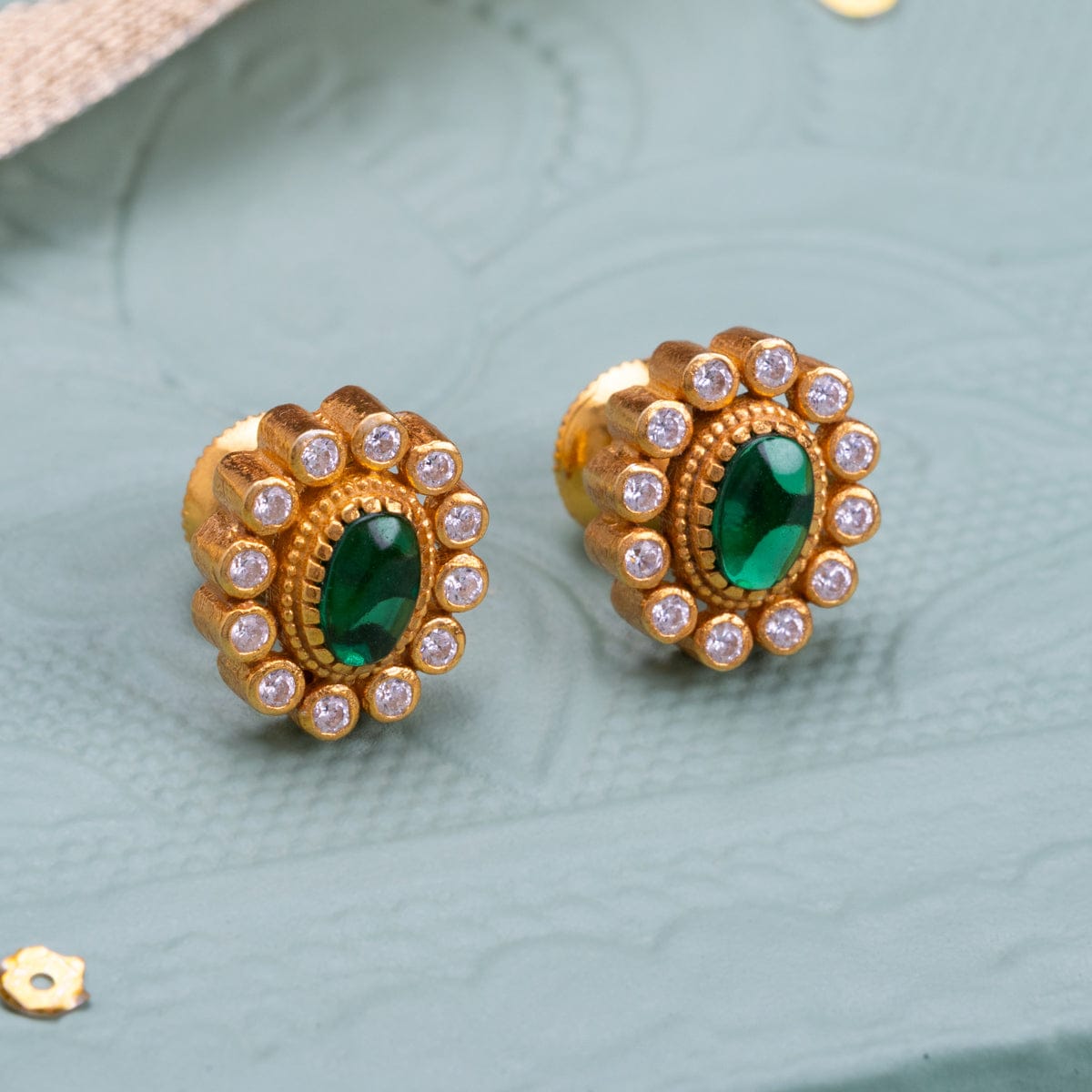 Temple Earring Silver Temple Earring 186506