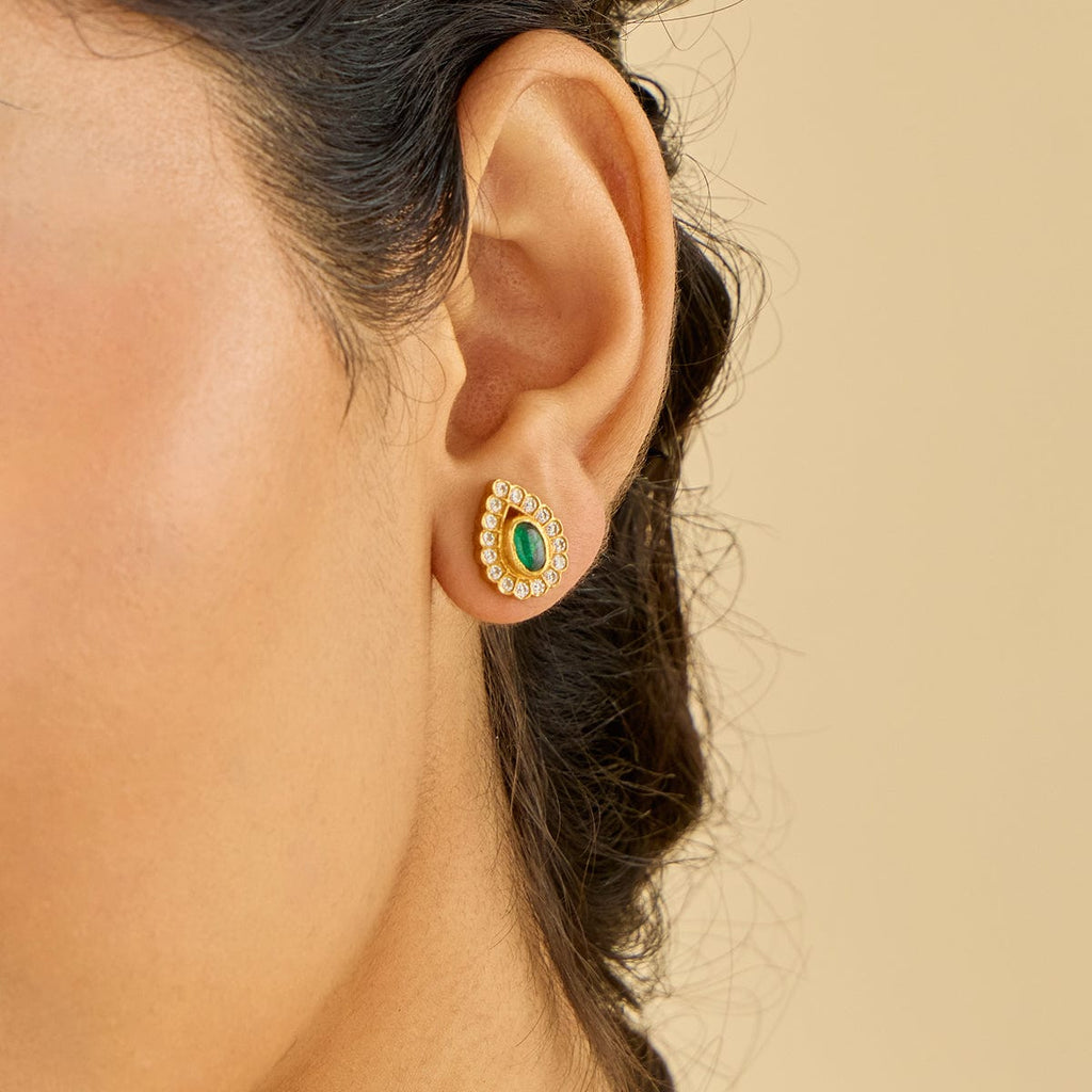 Temple Earring Silver Temple Earring 186507