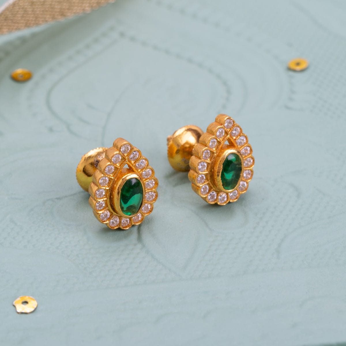 Temple Earring Silver Temple Earring 186507