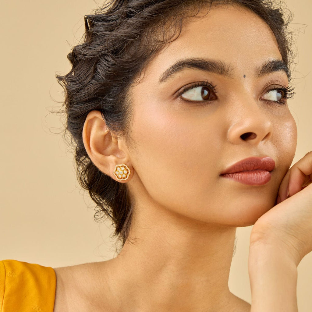 Temple Earring Silver Temple Earring 186508