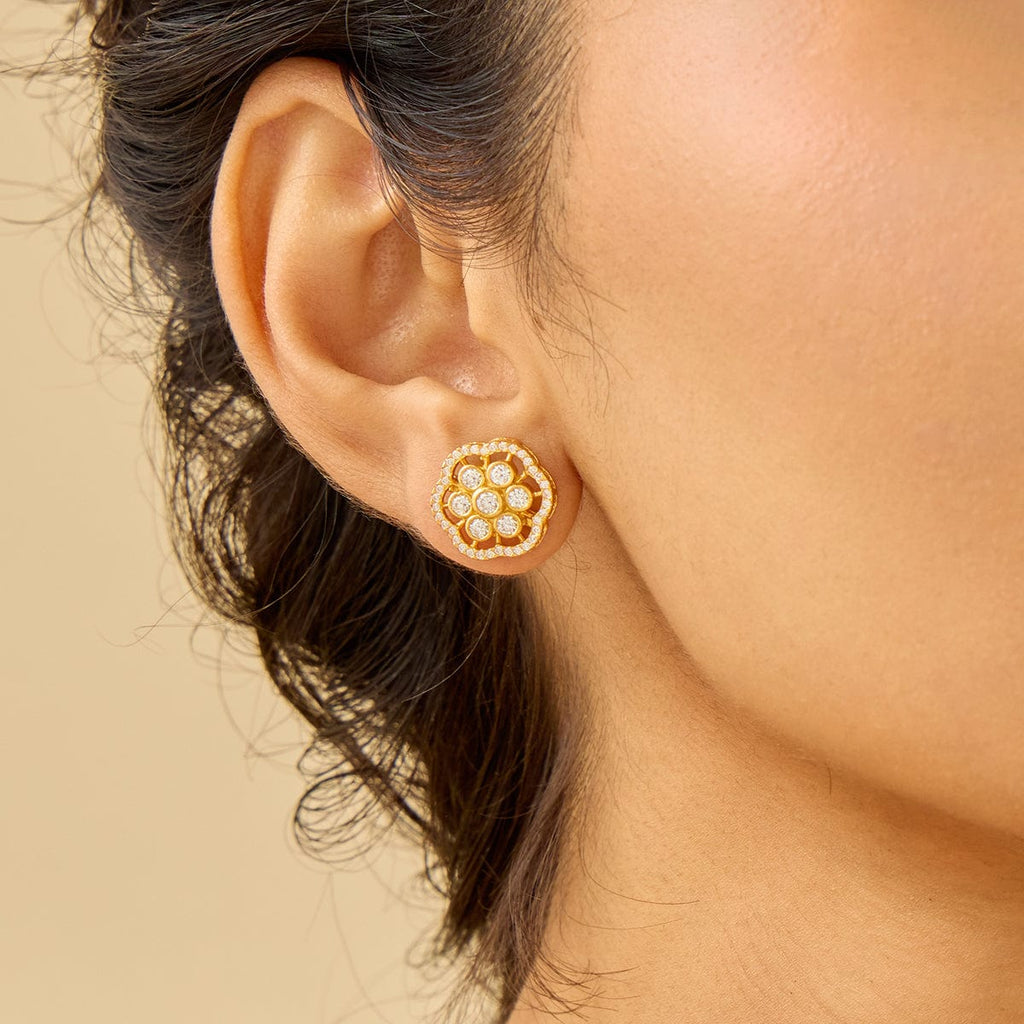 Temple Earring Silver Temple Earring 186508