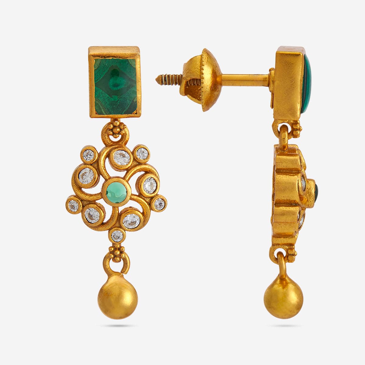 Temple Earring Silver Temple Earring 186509