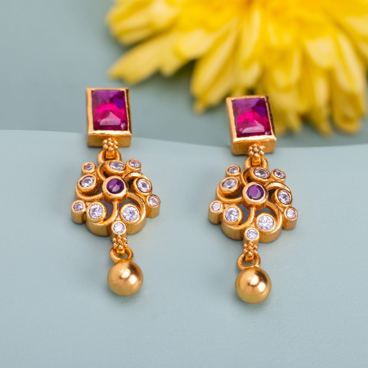 Temple Earring Silver Temple Earring 186509