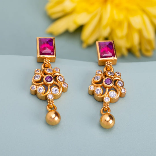Temple Earring Silver Temple Earring 186509