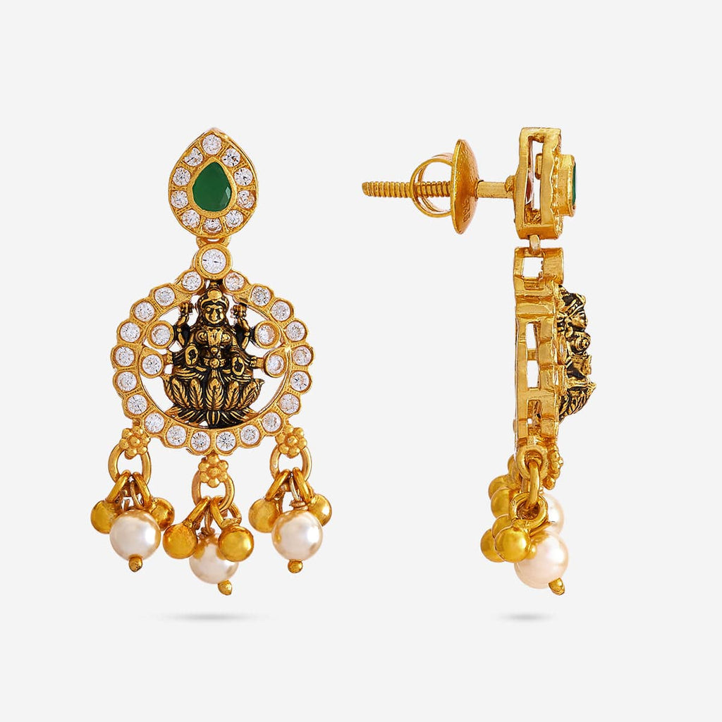 Temple Earring Silver Temple Earring 186584