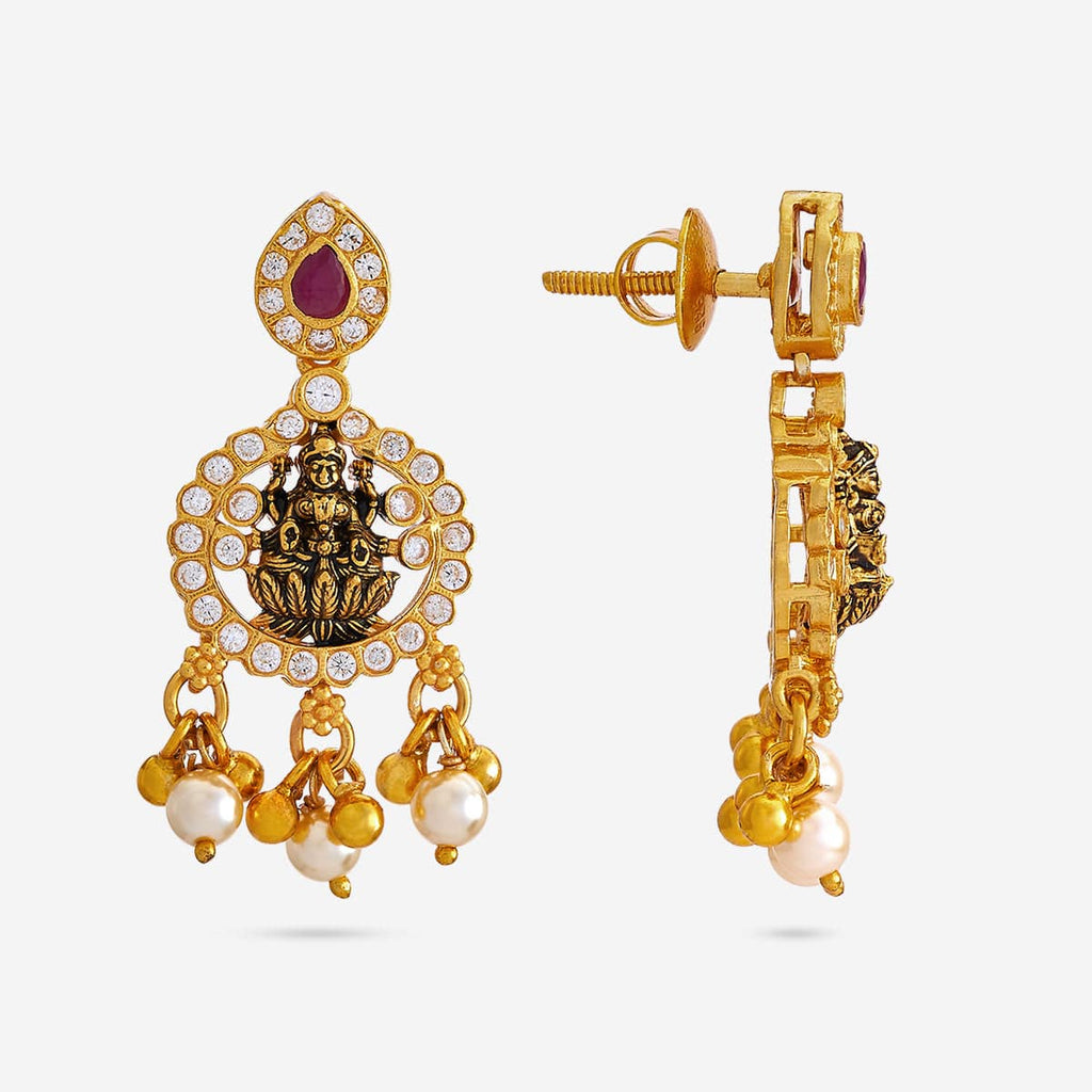 Temple Earring Silver Temple Earring 186584