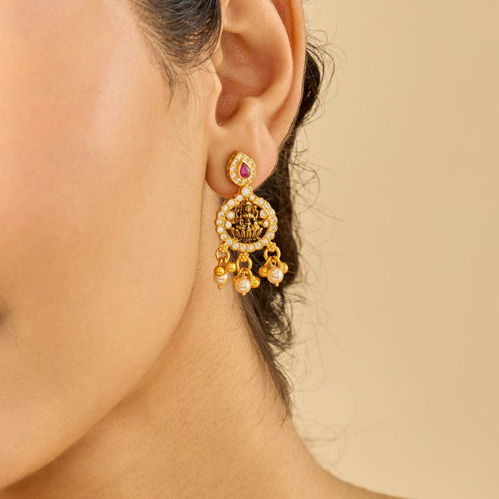 Temple Earring Silver Temple Earring 186584