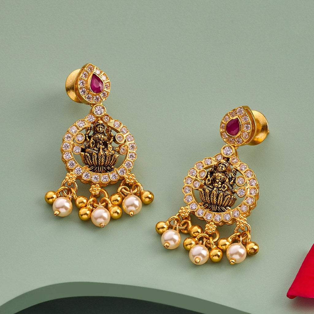 Temple Earring Silver Temple Earring 186584