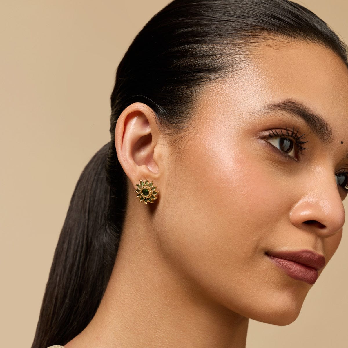 Temple Earring Silver Temple Earring 188156