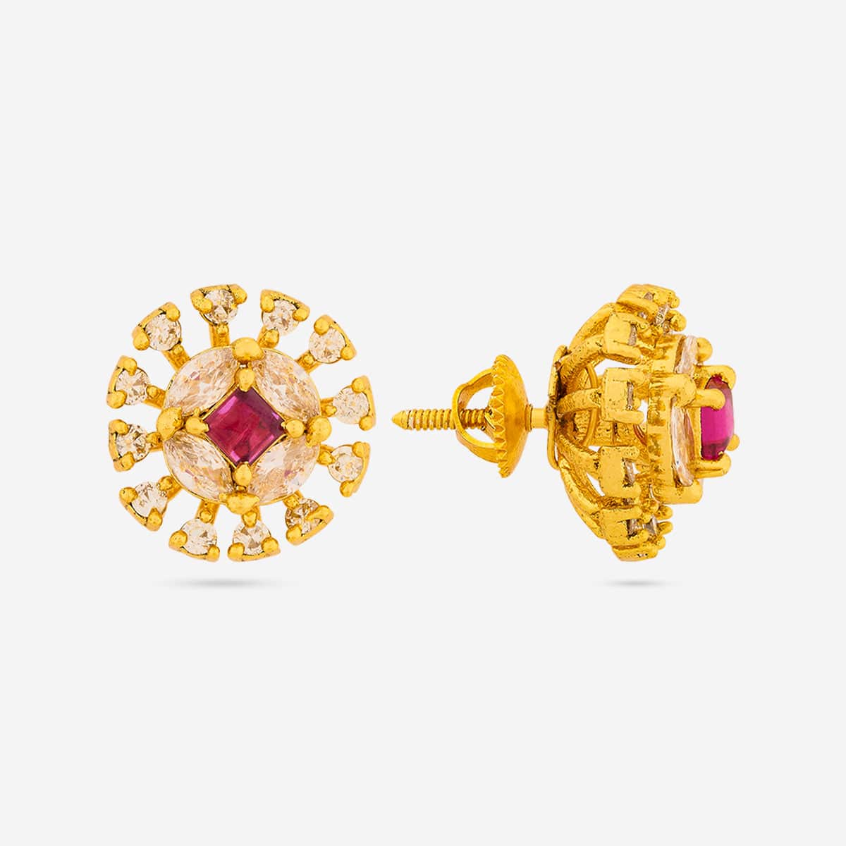 Temple Earring Silver Temple Earring 188157