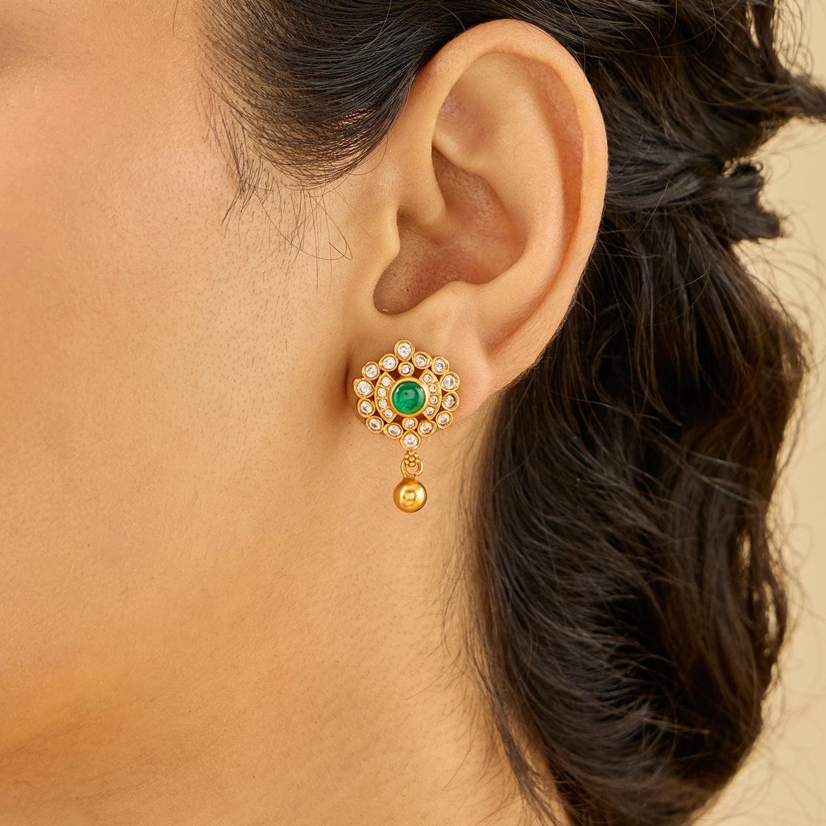 Temple Earring Silver Temple Earring 188792