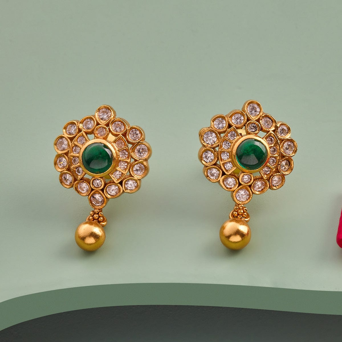 Temple Earring Silver Temple Earring 188792