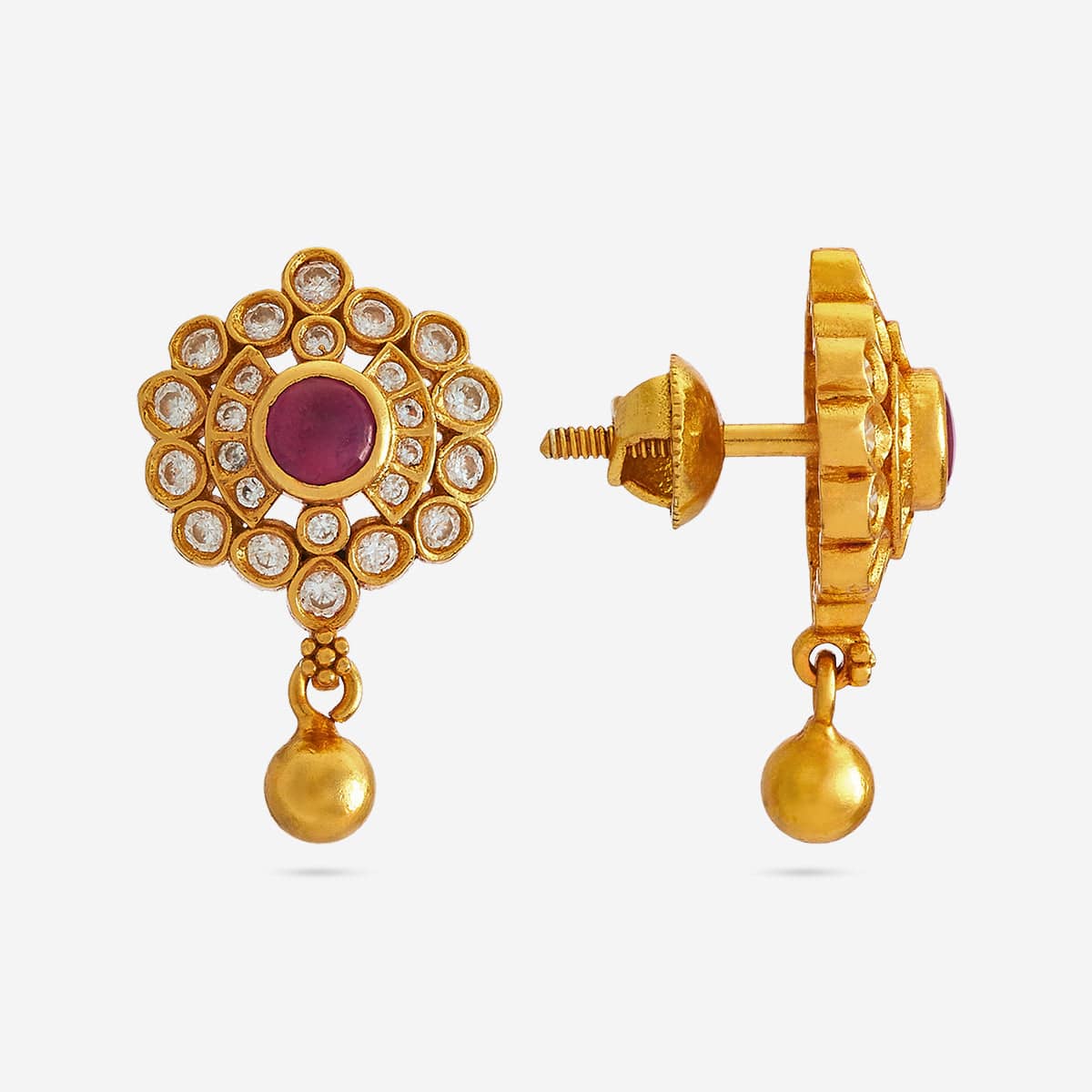 Temple Earring Silver Temple Earring 188792