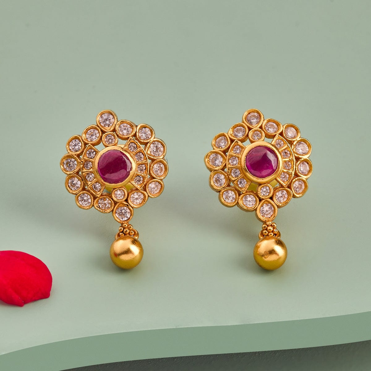 Temple Earring Silver Temple Earring 188792