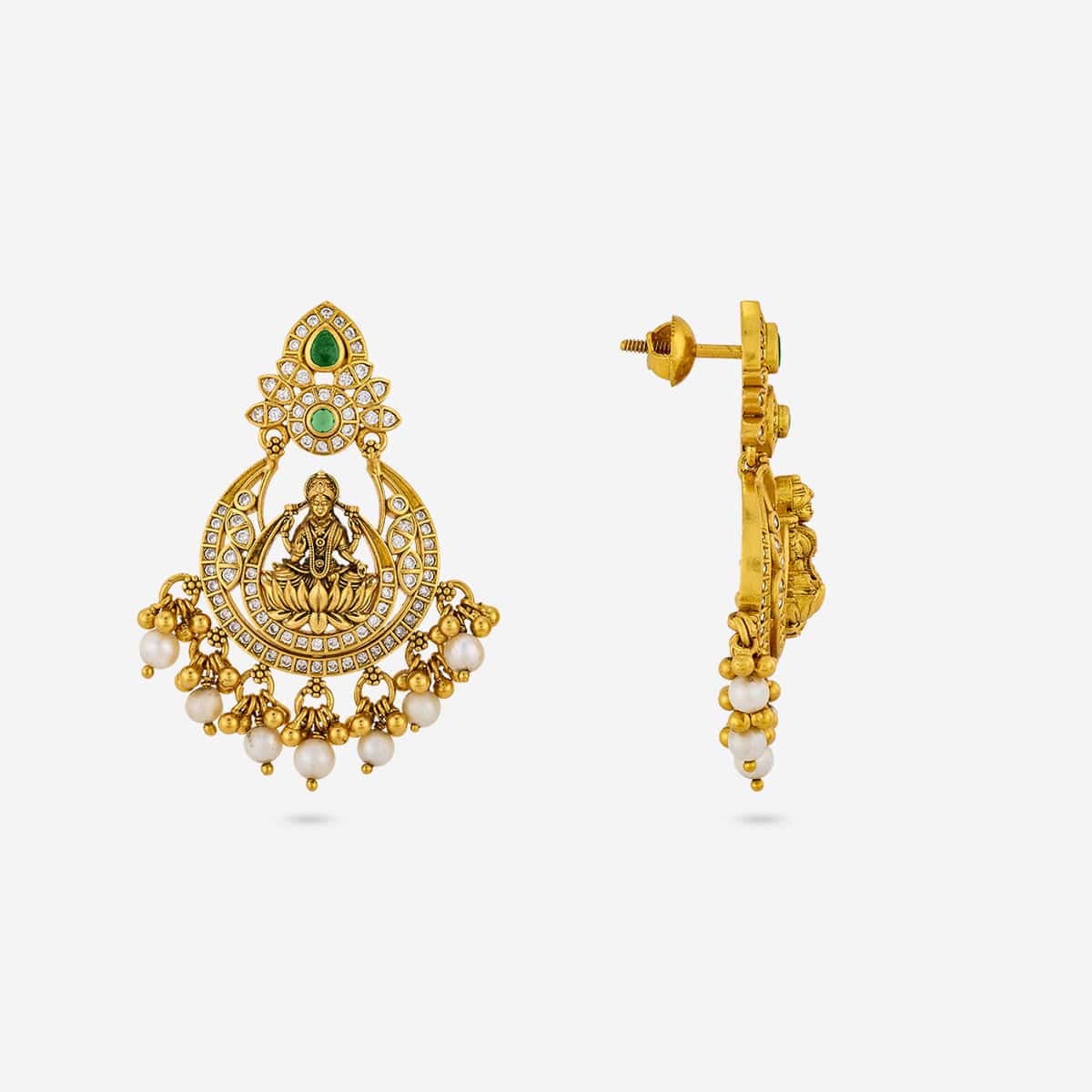 Temple Earring Silver Temple Earring 190566