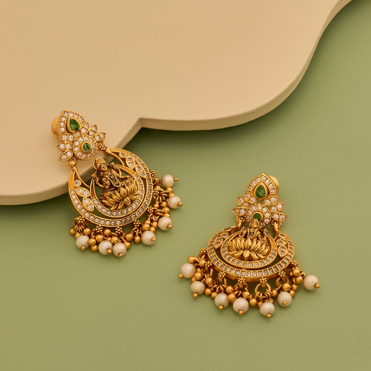 Temple Earring Silver Temple Earring 190566