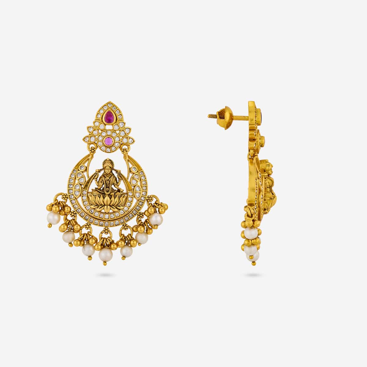 Temple Earring Silver Temple Earring 190566