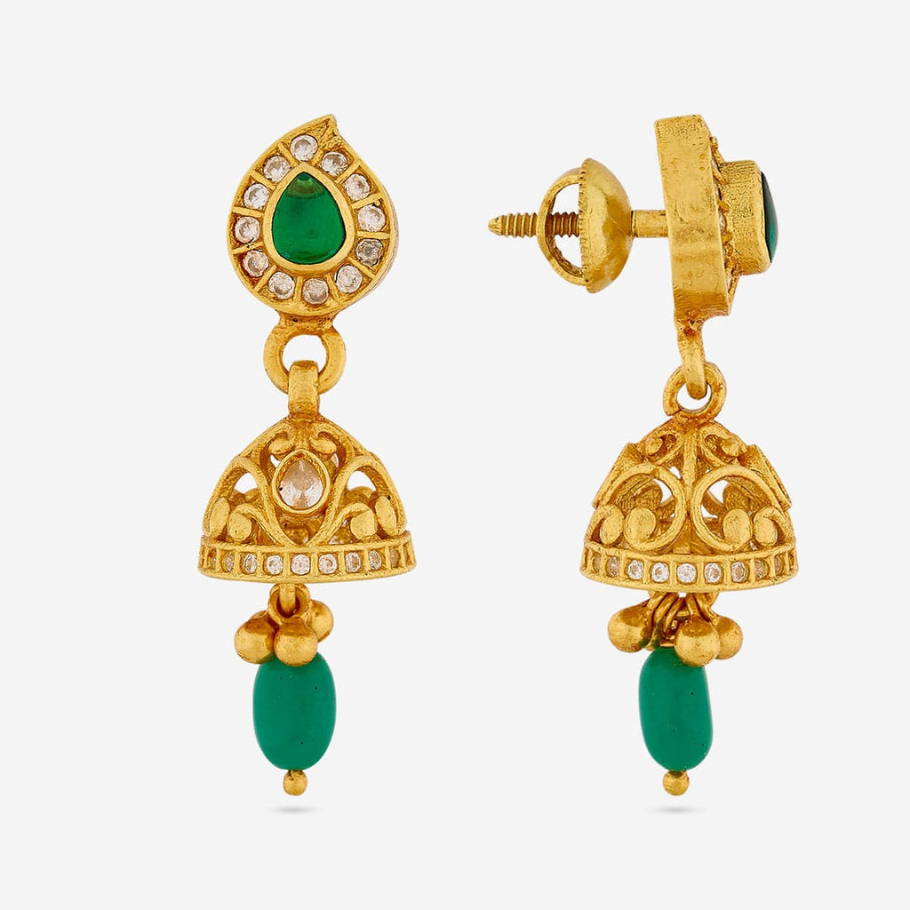 Temple Earring Silver Temple Earring 190627