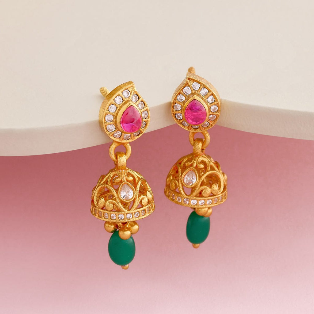 Temple Earring Silver Temple Earring 190627