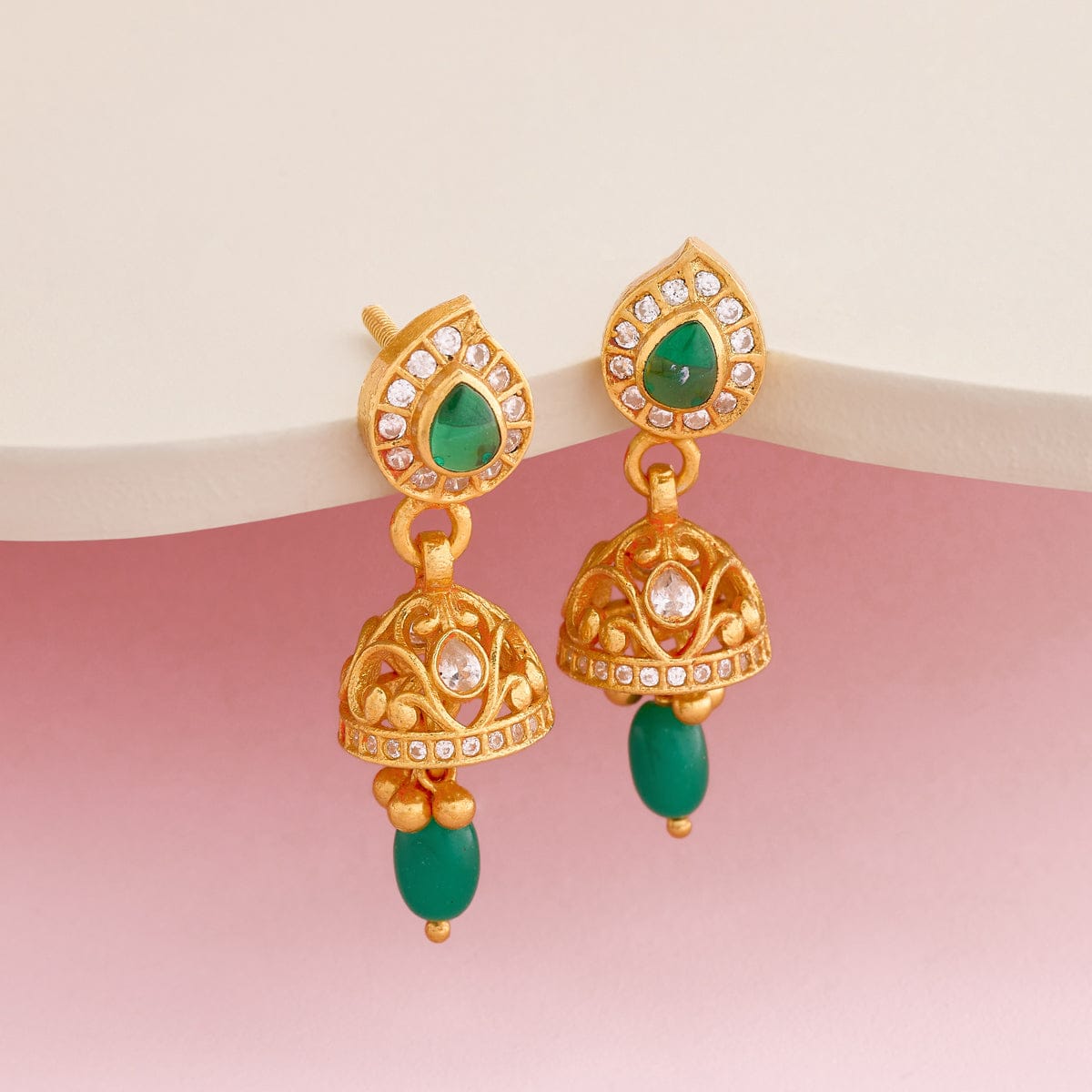 Temple Earring Silver Temple Earring 190627