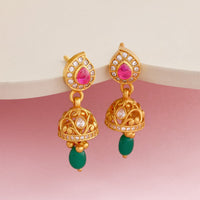 Temple Earring Silver Temple Earring 190627