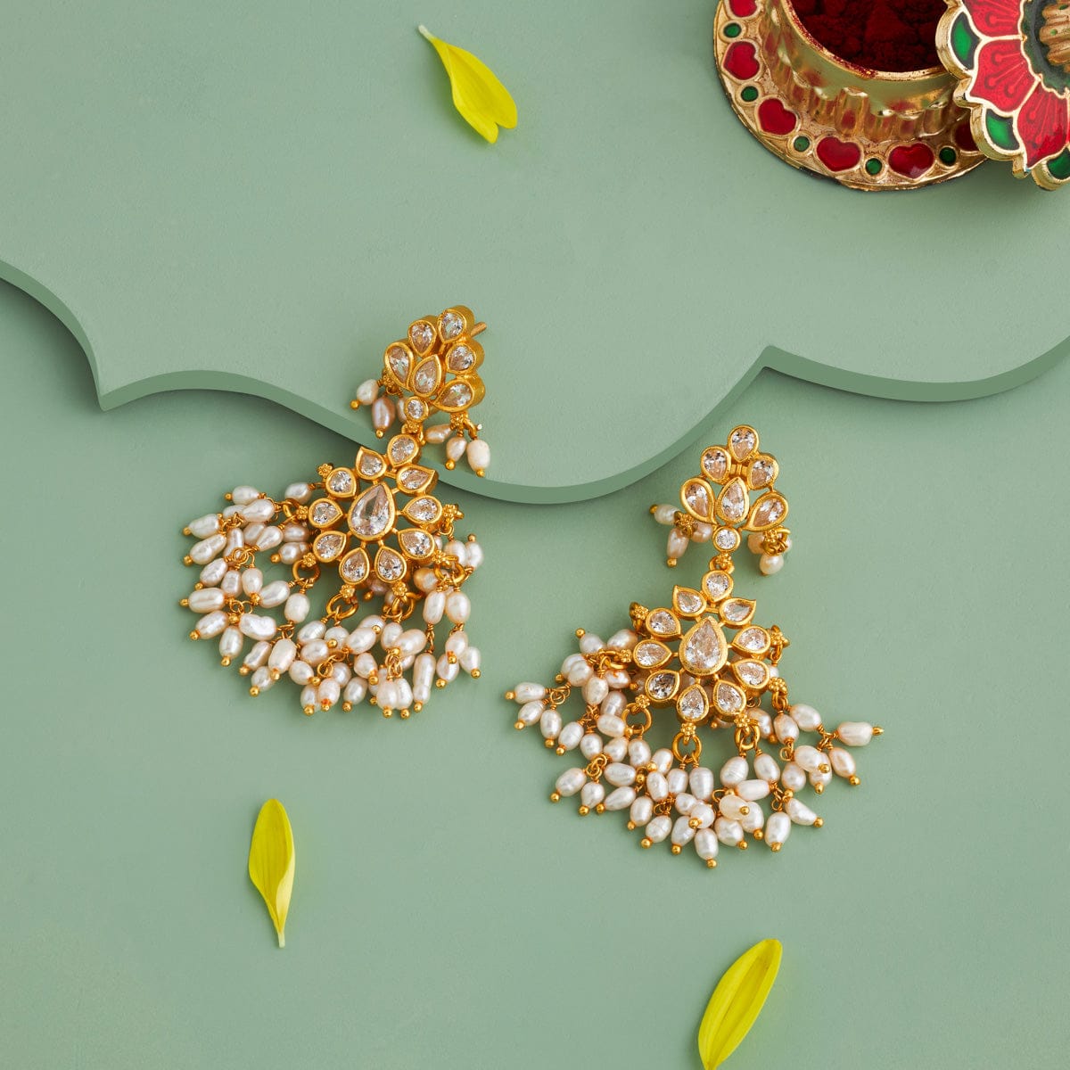 Temple Earring Silver Temple Earring 190845