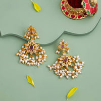 Temple Earring Silver Temple Earring 190845