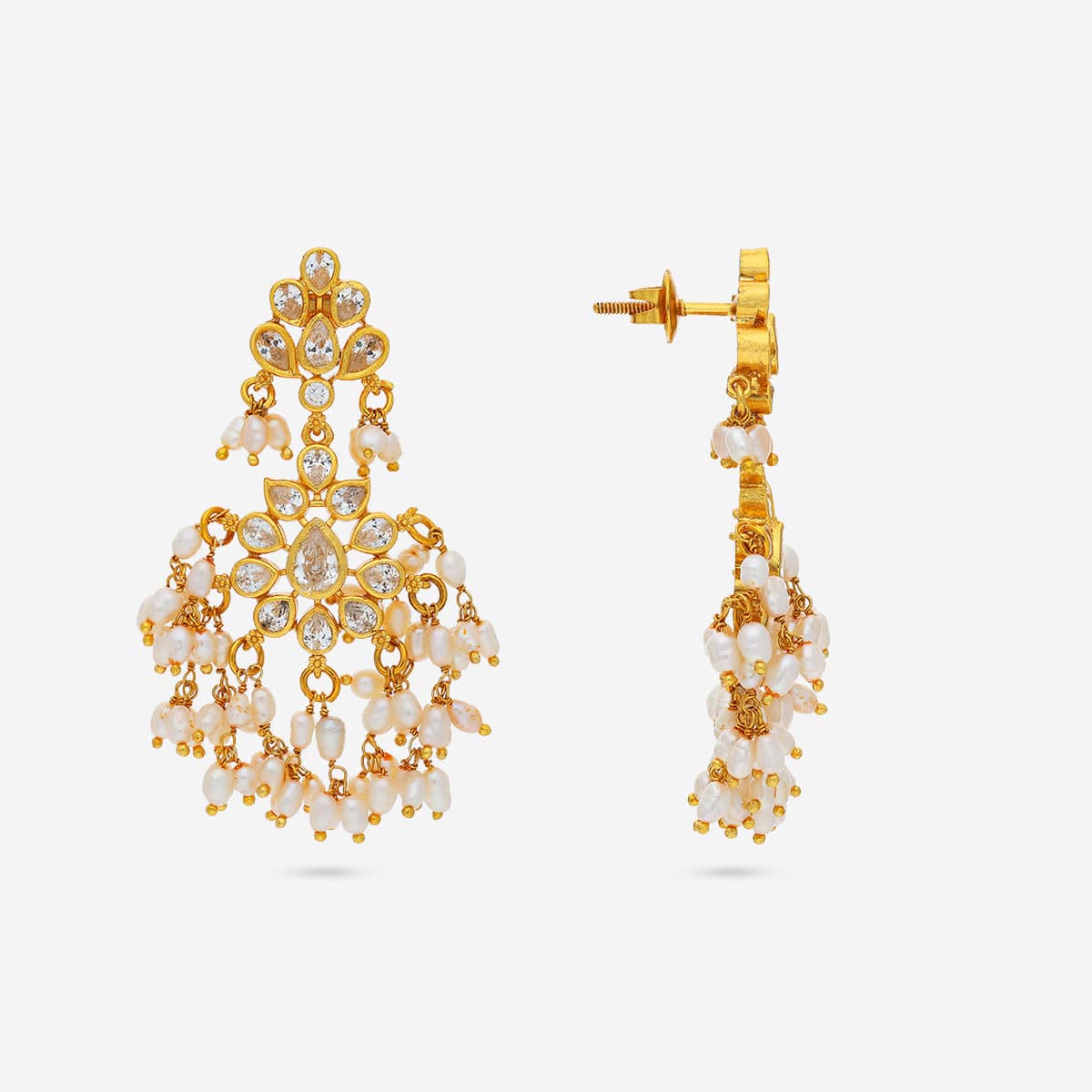 Temple Earring Silver Temple Earring 190845