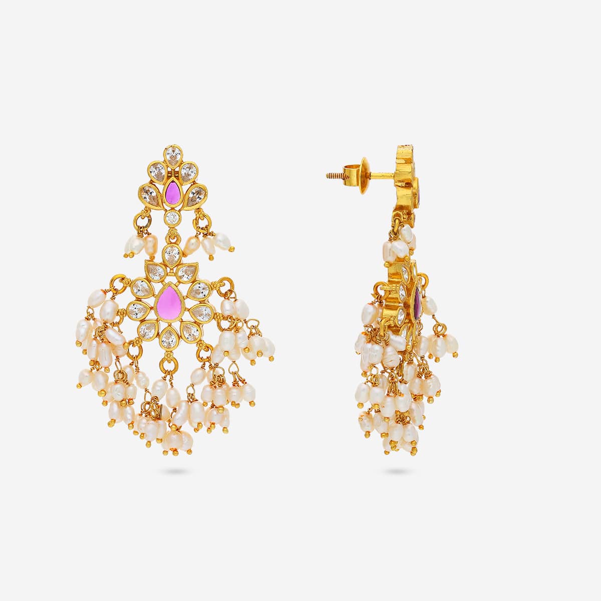 Temple Earring Silver Temple Earring 190845