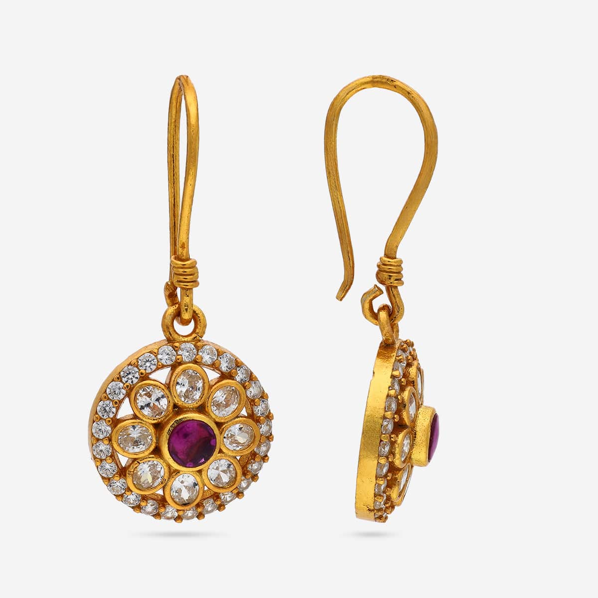 Temple Earring Silver Temple Earring 191830