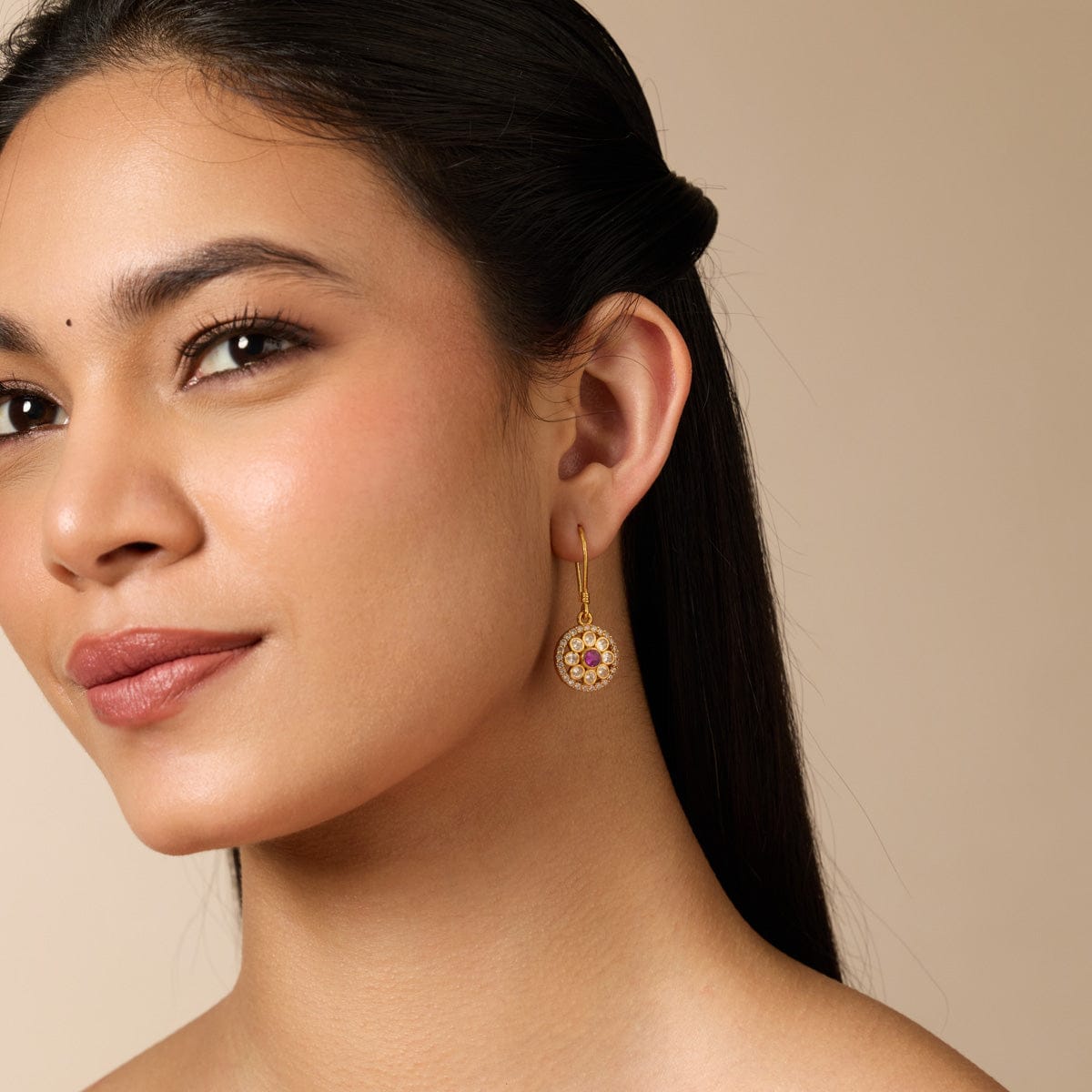 Temple Earring Silver Temple Earring 191830