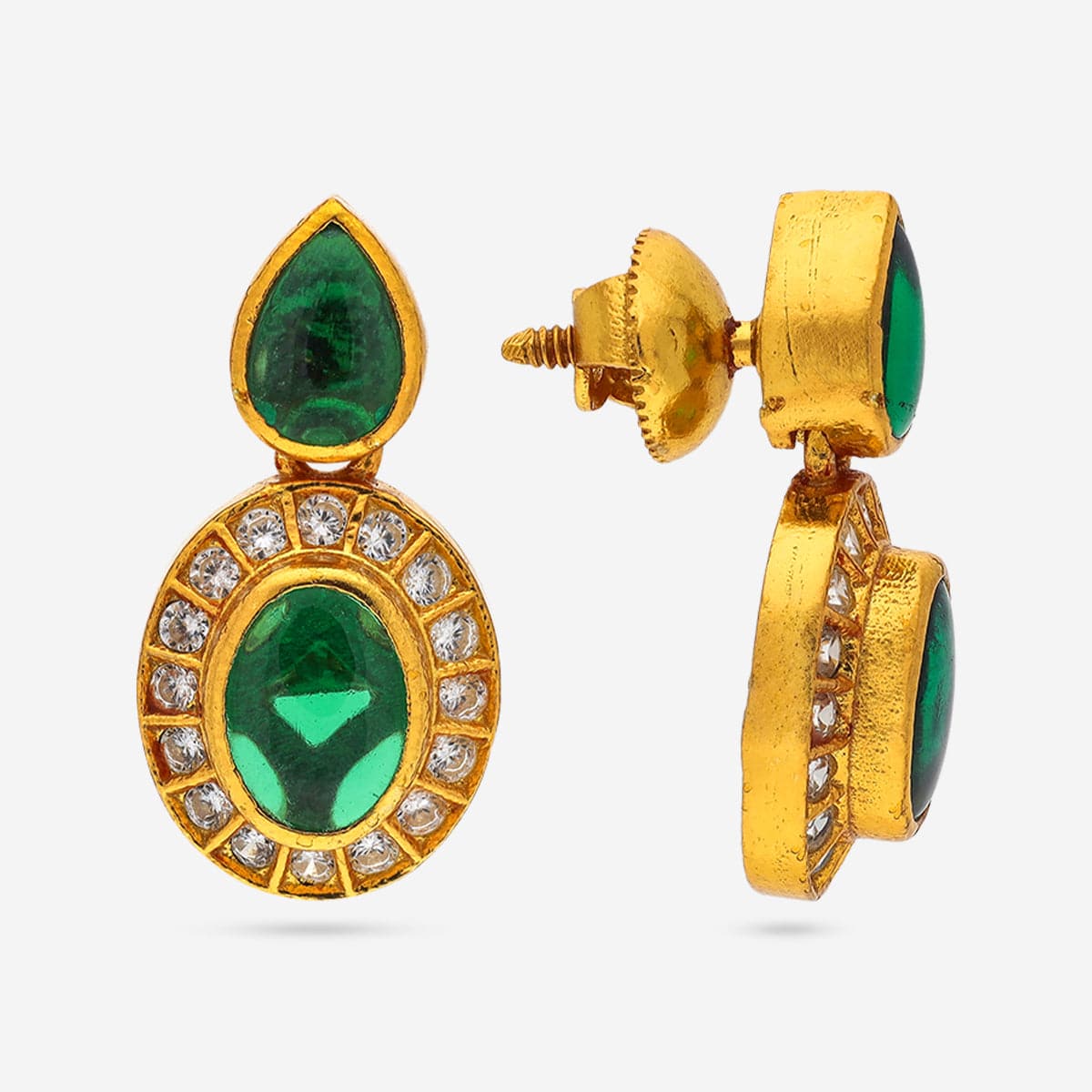 Temple Earring Silver Temple Earring 191831