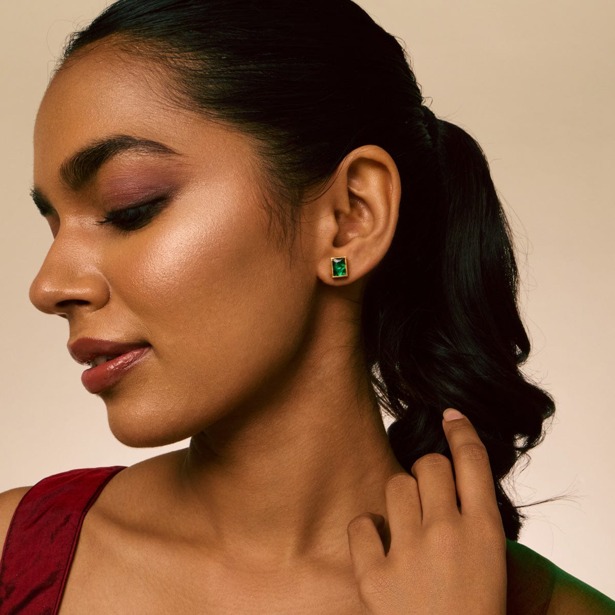 Temple Earring Silver Temple Earring 191894